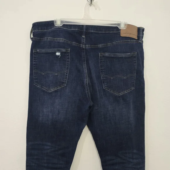 American Eagle Airflex Athletic Distressed Jeans - Picture 3 of 5